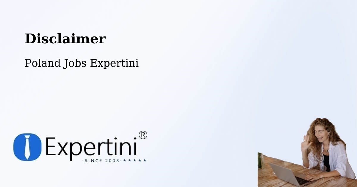 Disclaimer – Świerzno - Poland Jobs Expertini